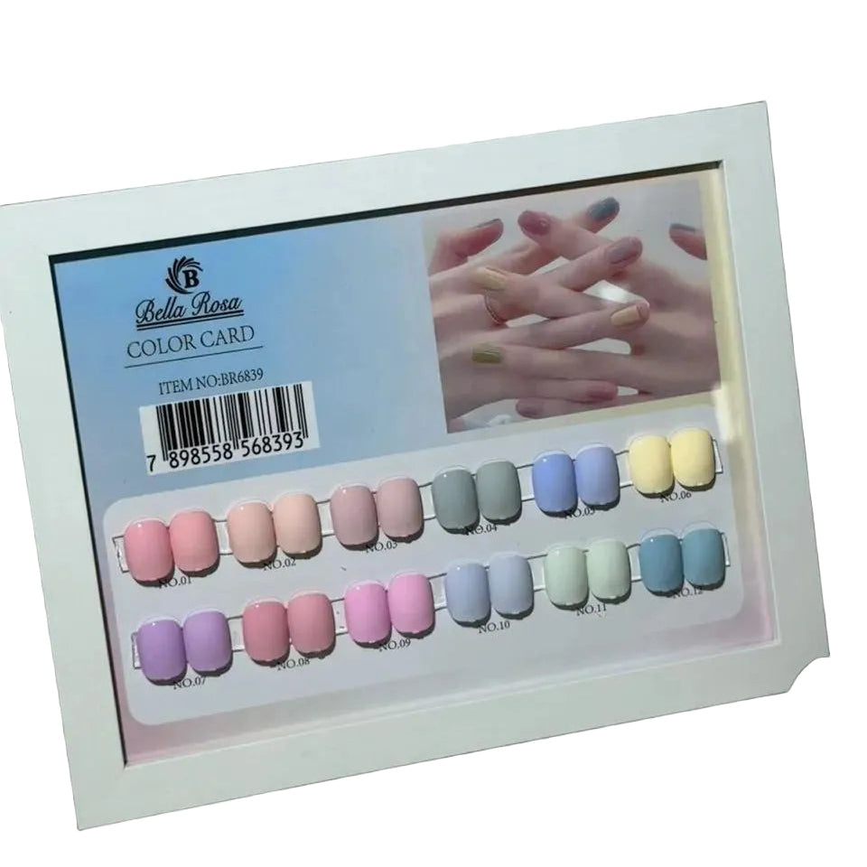 KIT DE ESMALTES BELLA ROSA - COLEÇÃO SORVETE